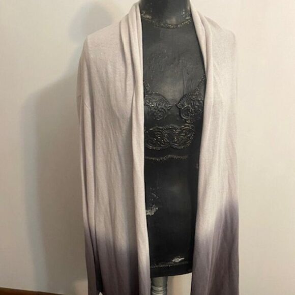 Daisy Fuentes Gray Open Cardigan, size 3X - Picture 1 of 4